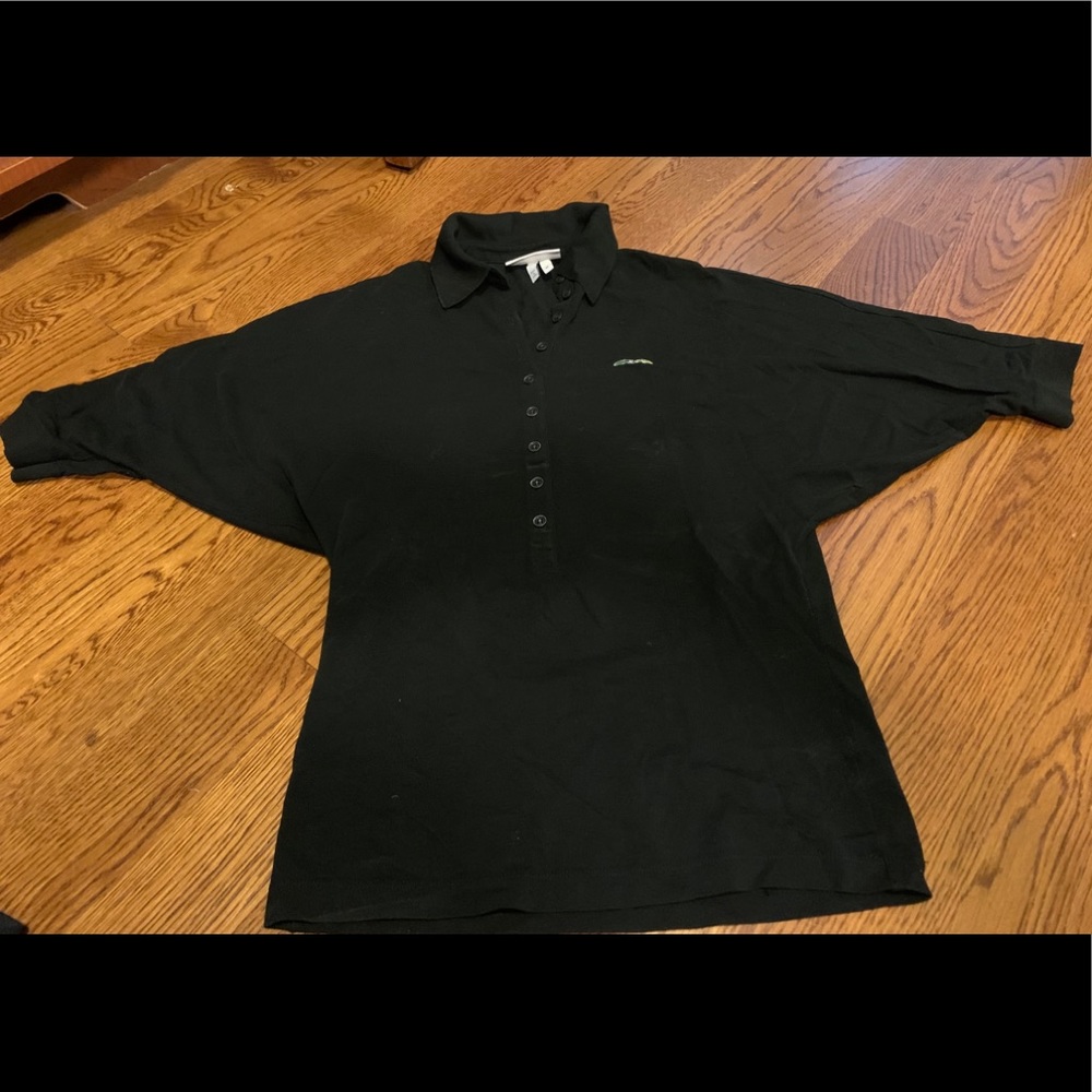 Catherine Malandrino shirtsleeve dolman sleeve top